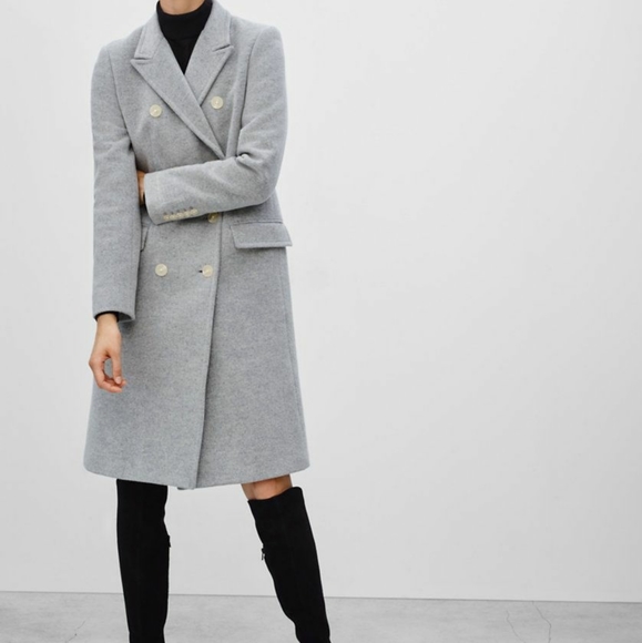 Aritzia Babaton Cashmere/Wool Coat XXS - Picture 1 of 7